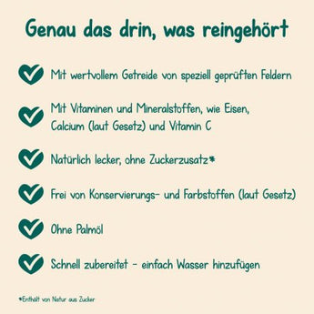 Milchbrei Milde Früchte Guten Morgen ab dem 6. Monat, 400 g - VivaVoss