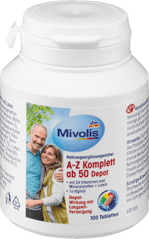 A-Z Komplett Depot ab 50, Tabletten, 100 St Mivolis