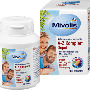 A-Z Komplett Depot, Tabletten, 100 St. Mivolis
