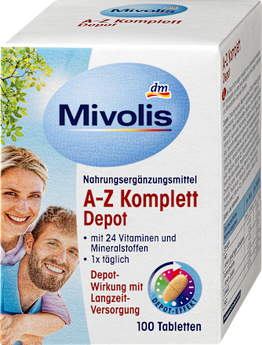 A-Z Komplett Depot, Tabletten, 100 St. Mivolis