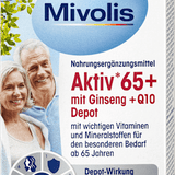Aktiv 65+ mit Ginseng + Q10 Depot 60 St Mivolis