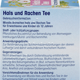 Arzneitee, Hals & Rachen Tee (12 Beutel) Mivolis