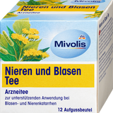 Arzneitee, Nieren & Blasen Tee (12 Beutel) Mivolis