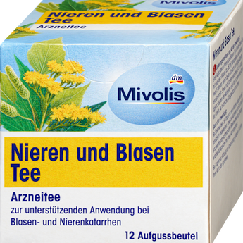 Arzneitee, Nieren & Blasen Tee (12 Beutel) Mivolis