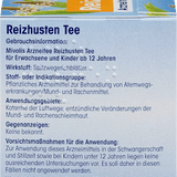 Arzneitee, Reizhusten Tee (12 Beutel) Mivolis