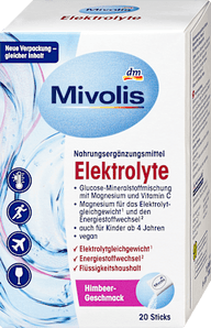 Elektrolyte, 20 Sticks Mivolis