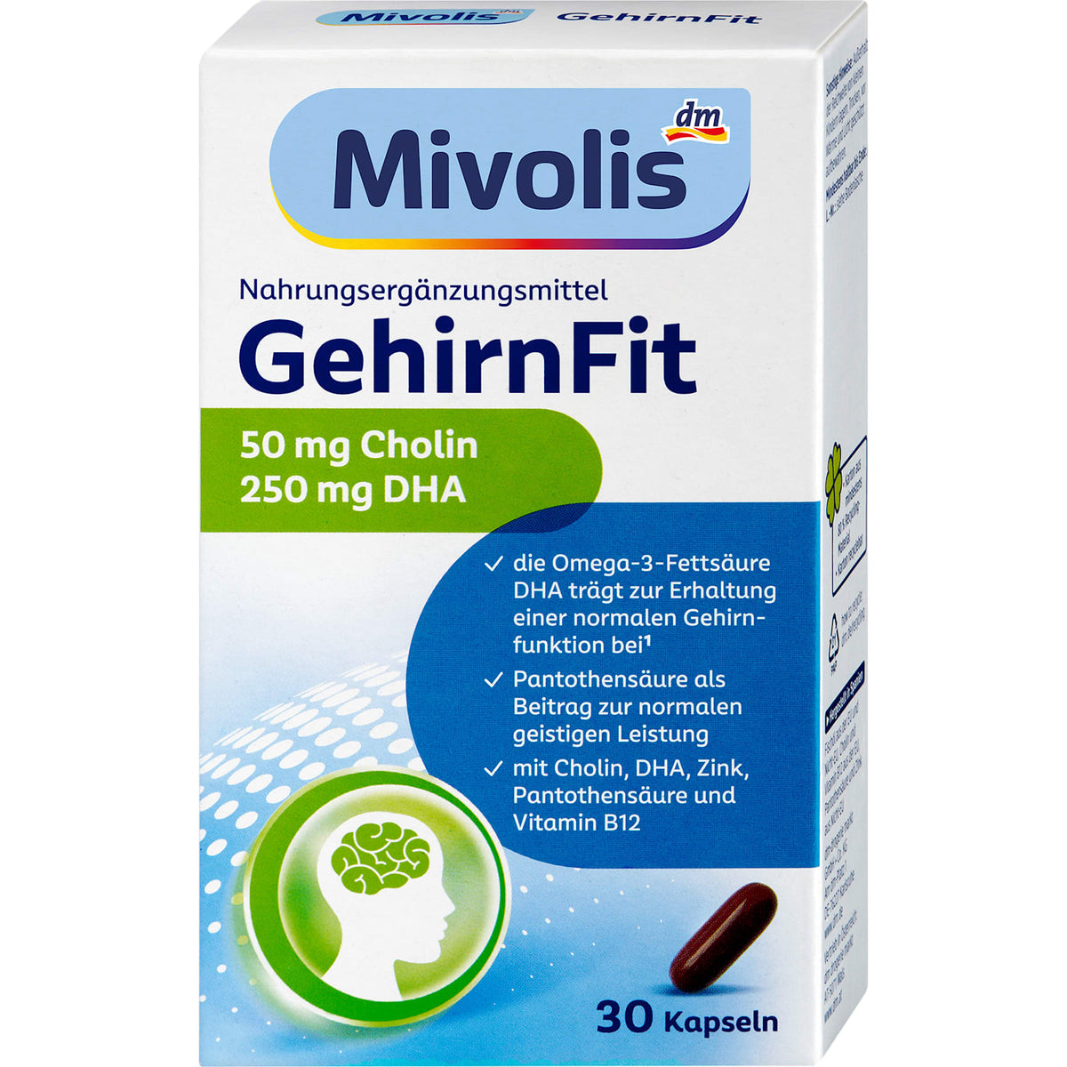 GehirnFit Kapseln 30 St, 37,3 g
