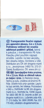 Heftpflaster Transparent Mivolis