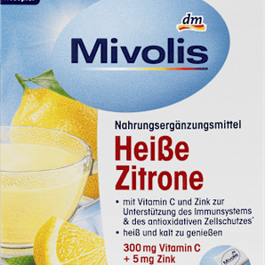 Heißgetränk, Heiße Zitrone (20 Sticks) Mivolis
