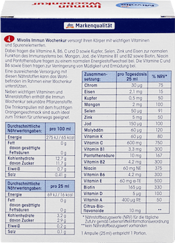 Immun Wochenkur Ampullen 7 St. Mivolis