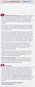 Inhalationslösung 30 St Mivolis