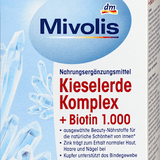Kieselerde Komplex + Biotin 1.000 Tabletten 120 St Mivolis
