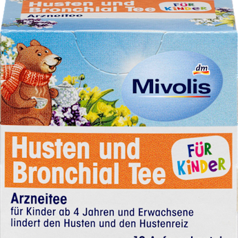 Kindertee, Husten & Bronchial Tee (12 Beutel) Mivolis