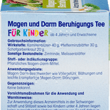 Kindertee, Magen & Darm Beruhigungs Tee (12 Beutel) Mivolis