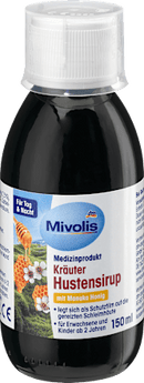 Kräuter Hustensirup mit Manuka Honig Mivolis