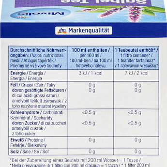 Kräutertee, Salbei Tee (12 Beutel) Mivolis