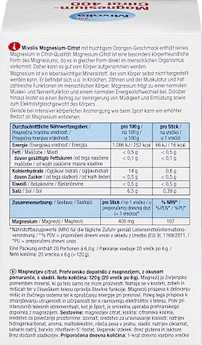 Magnesium-Citrat, Granulat 20 Sticks Mivolis