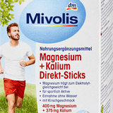 Magnesium + Kalium Direkt-Sticks 30 St Mivolis