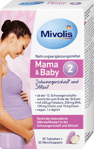 Mama & Baby 2 Tabletten 30 St + Weichkapseln 30 St Mivolis