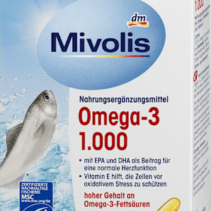 Omega-3 1000, Kapseln 60 St Mivolis
