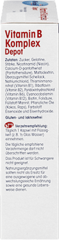 Vitamin B Komplex Depot, Kapseln 60 St. Mivolis