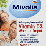 Vitamin D3 5600 I.E. Wochen-Depot Weichkapseln 12 St. Mivolis