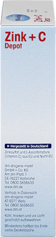 Zink + C Depot Kapseln 60 St. Mivolis