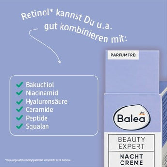Nachtcreme Beauty Expert, 30 ml Anti Age by Balea – Available at VivaVoss