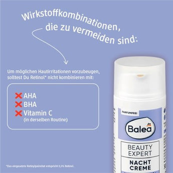 Nachtcreme Beauty Expert, 30 ml Anti Age by Balea – Available at VivaVoss