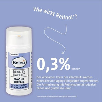 Nachtcreme Beauty Expert, 30 ml Anti Age by Balea – Available at VivaVoss