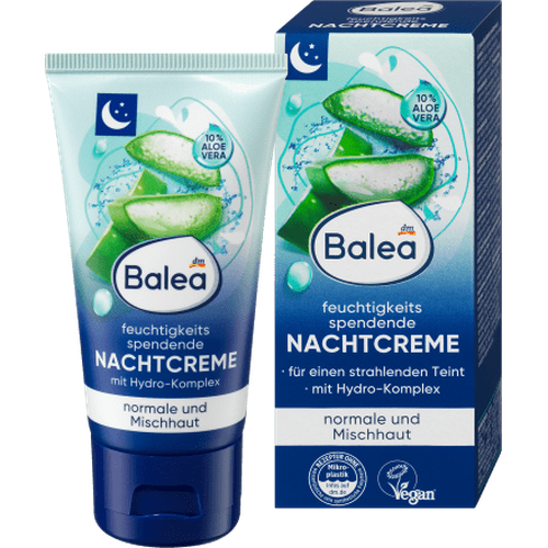 Nachtcreme feuchtigkeitsspendend, 50 ml Balea, Pflege & Parfum,Gesicht,Nachtcreme by Balea – Available at VivaVoss