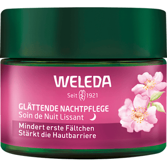 Nachtcreme glättend Wildrose & weißer Tee, 40 ml - VivaVoss