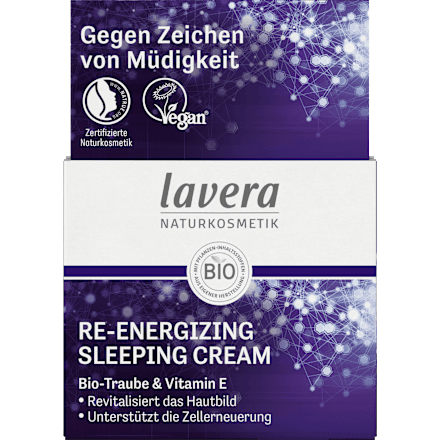 Nachtcreme Re-energizing lavera NATURKOSMETIK