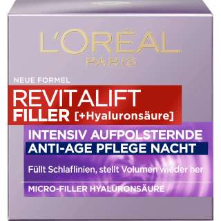 Nachtcreme Revitalift Filler, 50 ml Anti Age by L'ORÉAL PARIS – Available at VivaVoss
