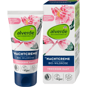 Nachtcreme Wildrose, 50 ml Balea, alverde NATURKOSMETIK, Nachtcreme, by alverde NATURKOSMETIK – Available at VivaVoss