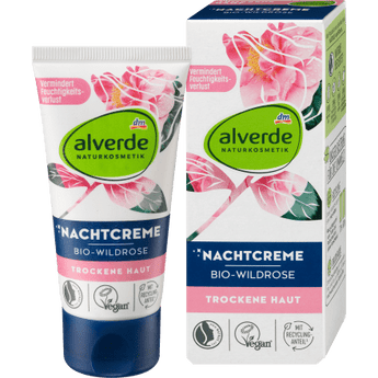 Nachtcreme Wildrose, 50 ml Balea, alverde NATURKOSMETIK, Nachtcreme, by alverde NATURKOSMETIK – Available at VivaVoss