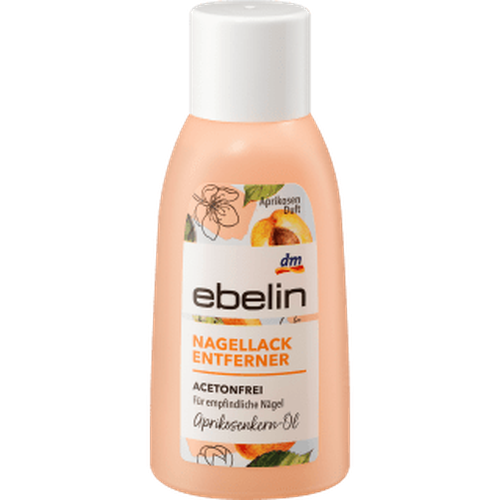 Nagellackentferner Acetonfrei Aprikosenduft, 125 ml - VivaVoss