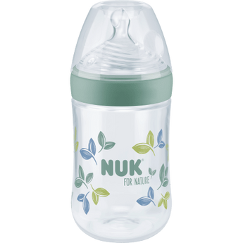 NUK Babyflasche for Nature, grün, 0 - 6 Monate, 260ml, 1 St - VivaVoss