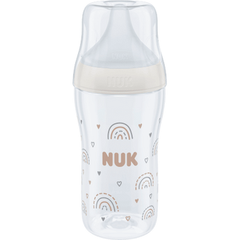 NUK Babyflasche Perfect Match, beige, ab 3 Monaten, 260 ml, 1 St - VivaVoss