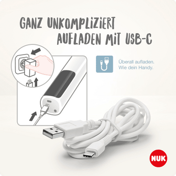 NUK Milchpumpe elektrisch soft & easy, 1 St - VivaVoss