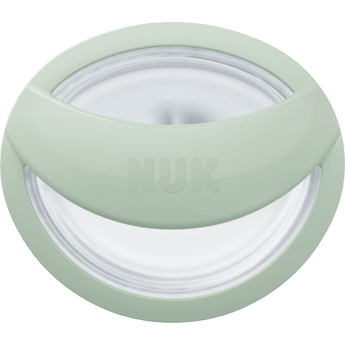 NUK Schnuller Mommy Feel Silikon, mint/weiß, Gr.1 , 0 - 9 Monate, 2 St - VivaVoss