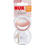 NUK Schnuller Mommy Feel Silikon, rosa/creme, Gr.1, 0 - 9 Monate, 2 St - VivaVoss
