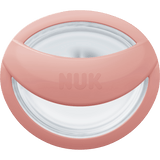 NUK Schnuller Mommy Feel Silikon, rosa/creme, Gr.1, 0 - 9 Monate, 2 St - VivaVoss