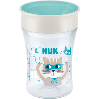 NUK Trinklernbecher Evolution Magic Cup türkis, 230 ml, 1 St - VivaVoss