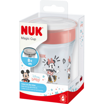 NUK Trinklernbecher Magic Cup Disney rot, 230 ml, 1 St - VivaVoss