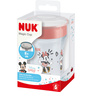 NUK Trinklernbecher Magic Cup Disney rot, 230 ml, 1 St - VivaVoss