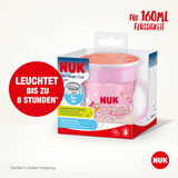 NUK Trinklernbecher Mini Magic Cup Night rosa, 160 ml, 1 St - VivaVoss