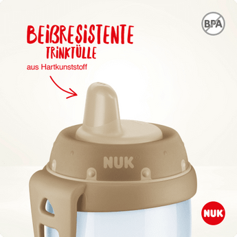 NUK Trinklernflasche Disney Bambi Kiddy Cup rosa, ab 12 Monate, 300ml, 1 St - VivaVoss