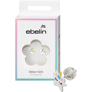 Ohrstecker Kind in Sternform 925 Silber, 2 St - VivaVoss