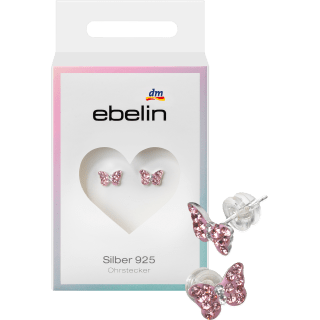 Ohrstecker Kind Schmetterling 925 Silber, 2 St - VivaVoss